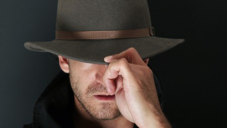 mysterious man